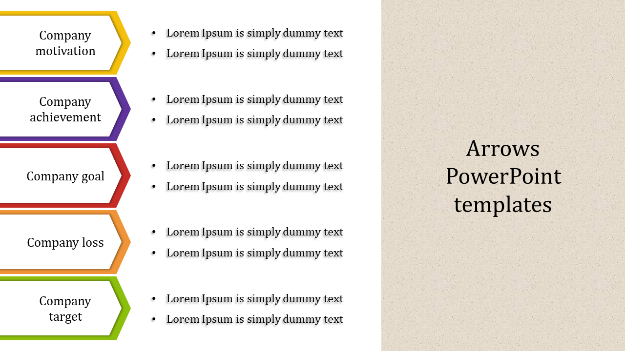 Use Effective Arrows PowerPoint Templates Presentation